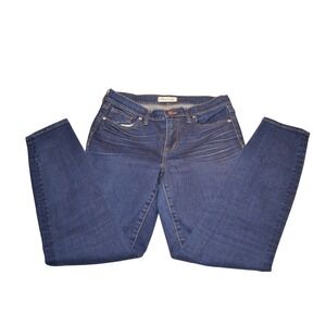 Madewell High Riser Skinny‎ Jeans Size 29 Dark Wash Blue Denim High Rise Mom
